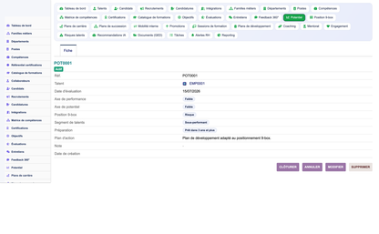 HR Performance Evaluation Management - Dolibarr