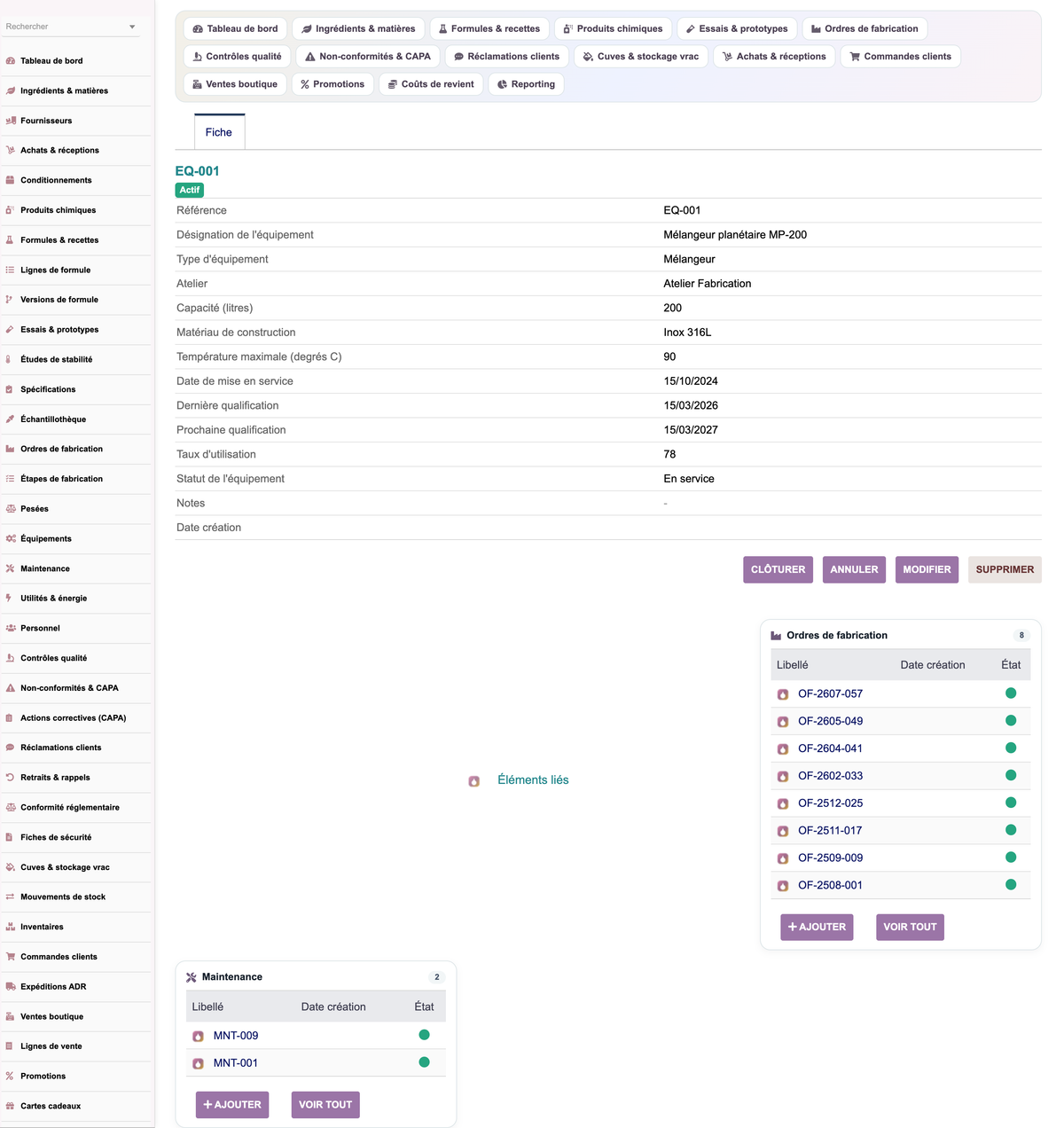 A complete Cosmetics ERP module for Dolibarr
