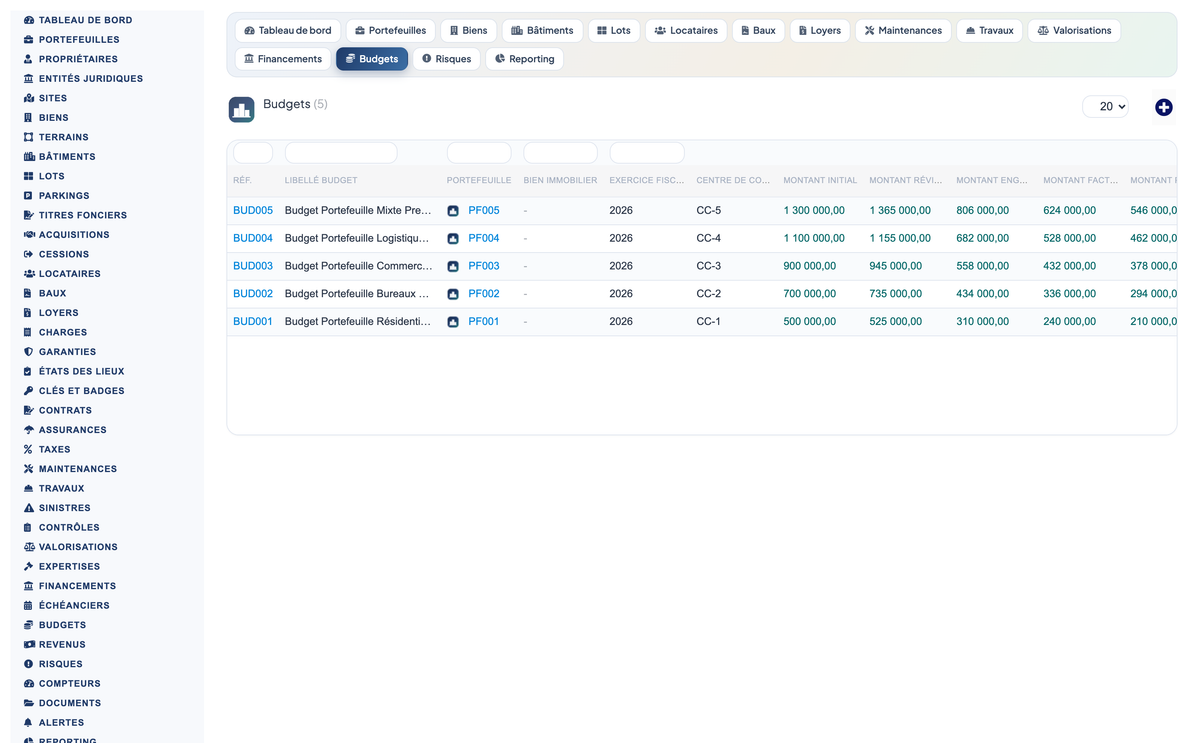 Real Estate Asset Management - Dolibarr