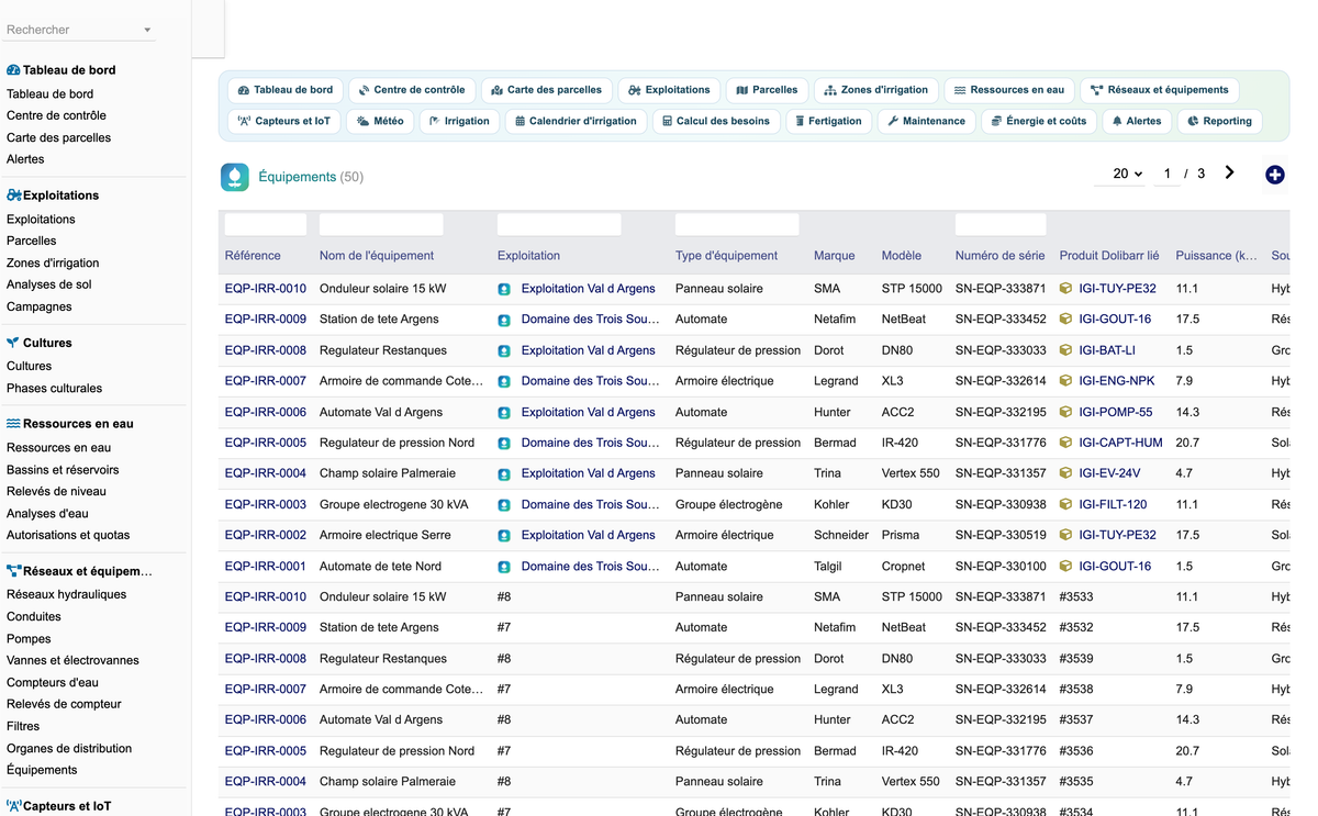 DoliResources - Dolibarr - 33_equipements
