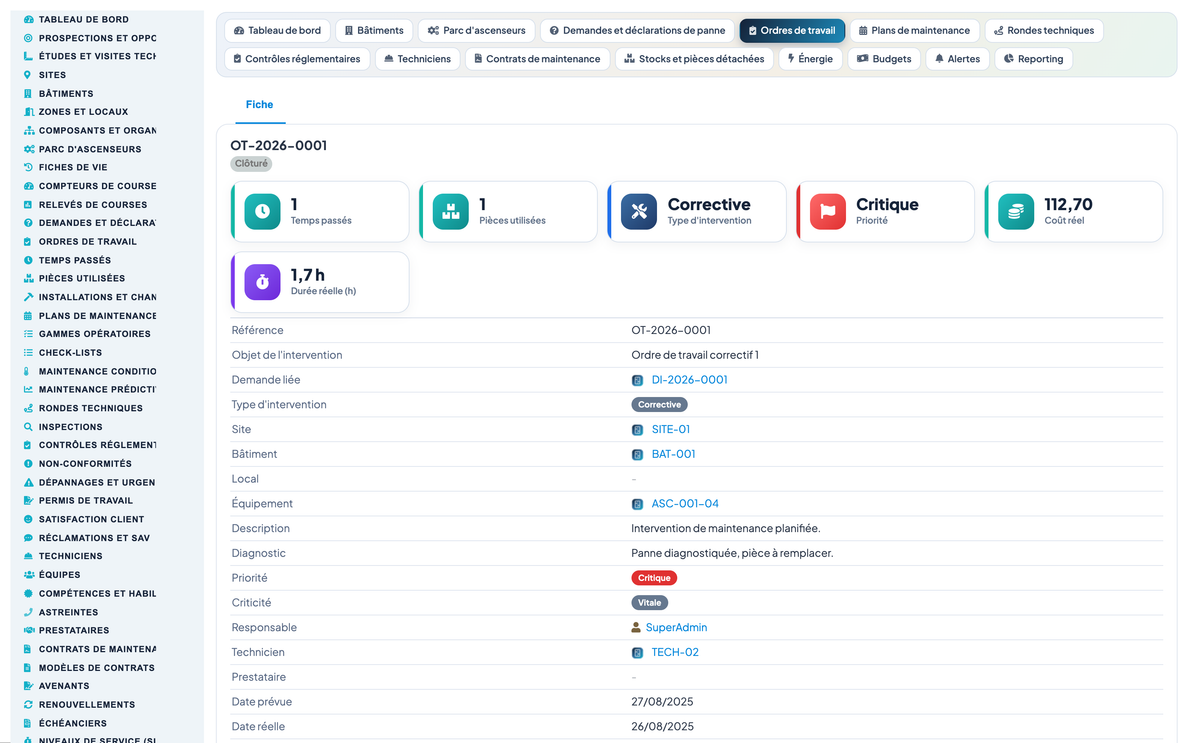 Elevator & Vertical-Transport Management for Dolibarr