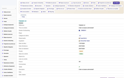 HR Onboarding Management  - Dolibarr