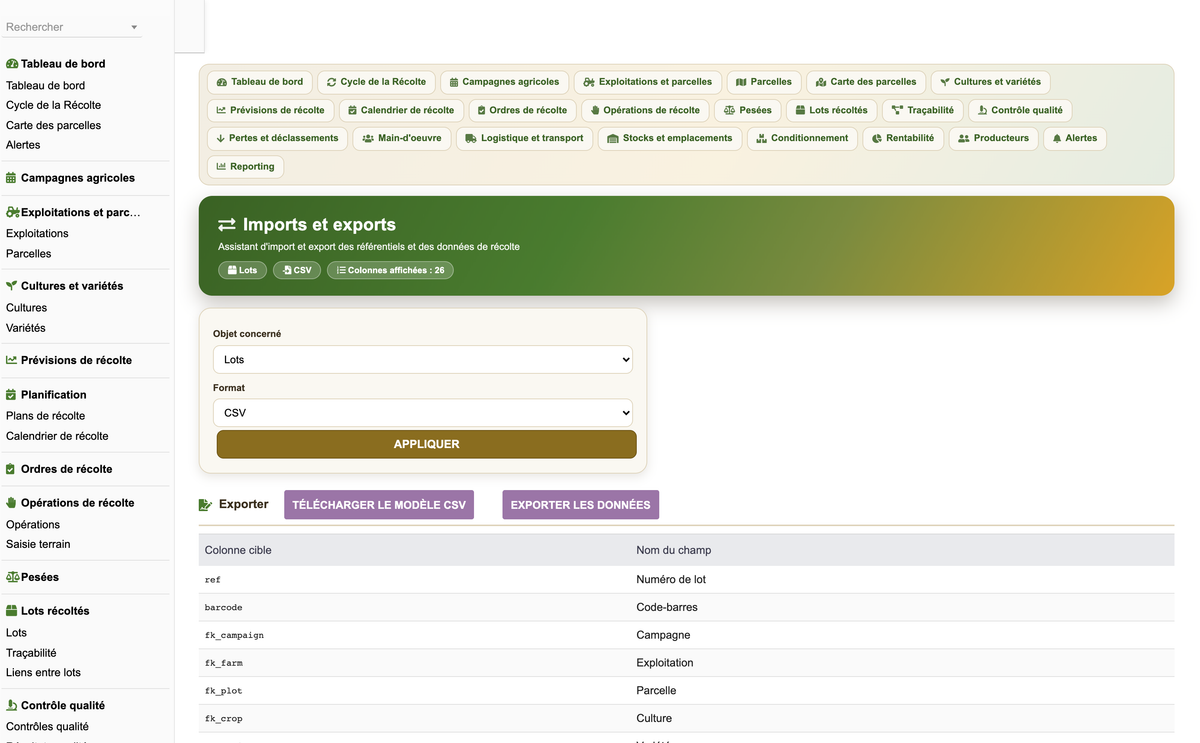 DoliResources - Dolibarr - 33_imports_exports
