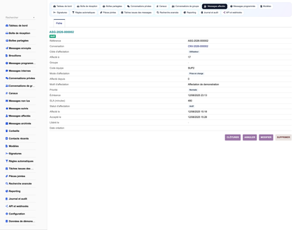 MESSAGING MANAGEMENT - Dolibarr