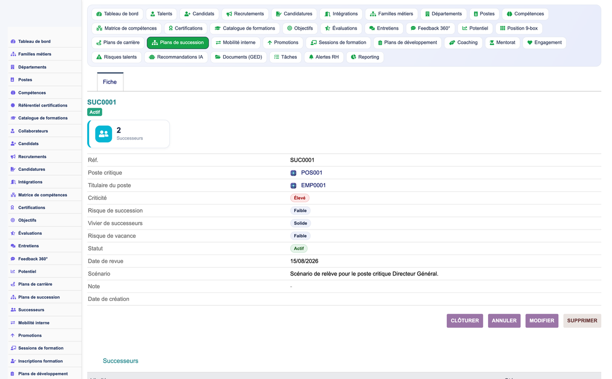 HR Performance Evaluation Management - Dolibarr