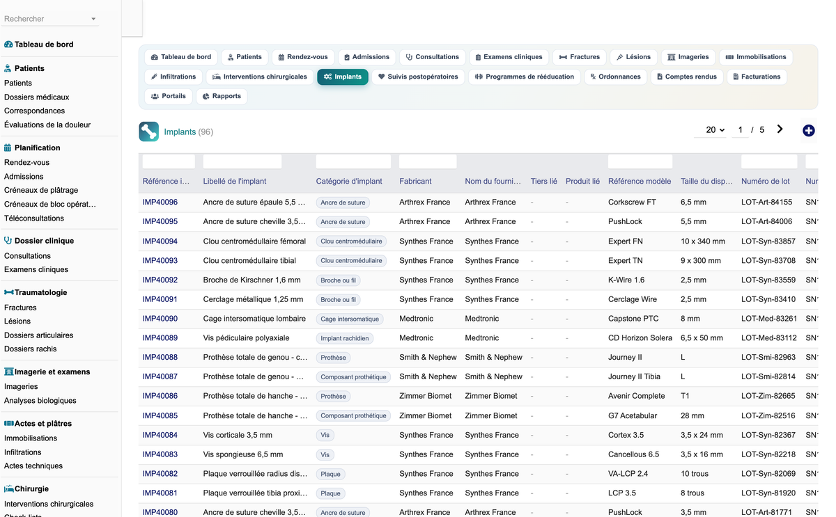 DoliResources - Dolibarr - 34_parc_implants