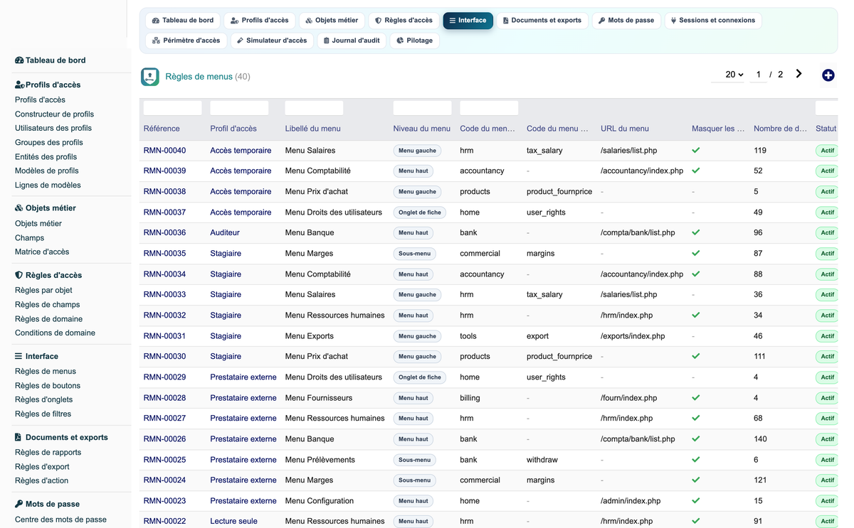Access Manager Pro — advanced access control for Dolibarr