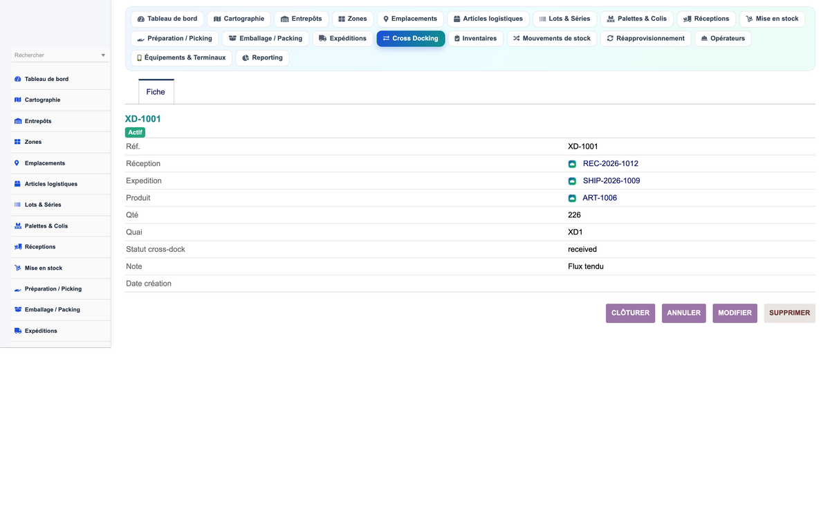 Advanced Warehouse Management System - Dolibarr