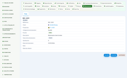 Greengrocer & Fruit-and-Vegetable Management - Dolibarr