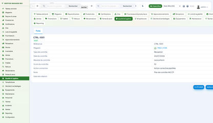 Organic Store Management for Dolibarr