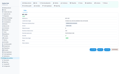 PARCEL MANAGEMENT - Dolibarr
