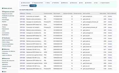 Gantt View Project Pro
