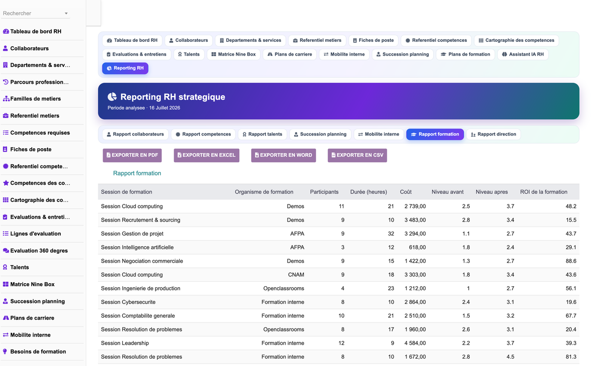 DoliResources - Dolibarr - 41_reporting_formation