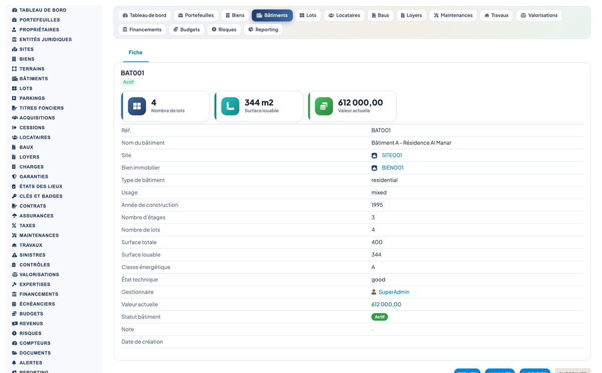 Real Estate Asset Management - Dolibarr