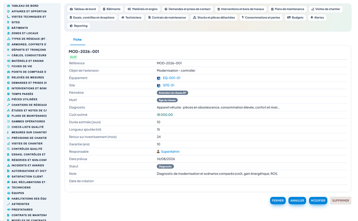 Dry Networks Management — Advanced - Dolibarr