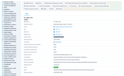 Wet Networks Management — Advanced - Dolibarr