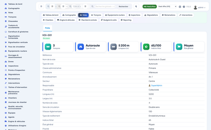 Advanced Road & Street Asset Management for Dolibarr