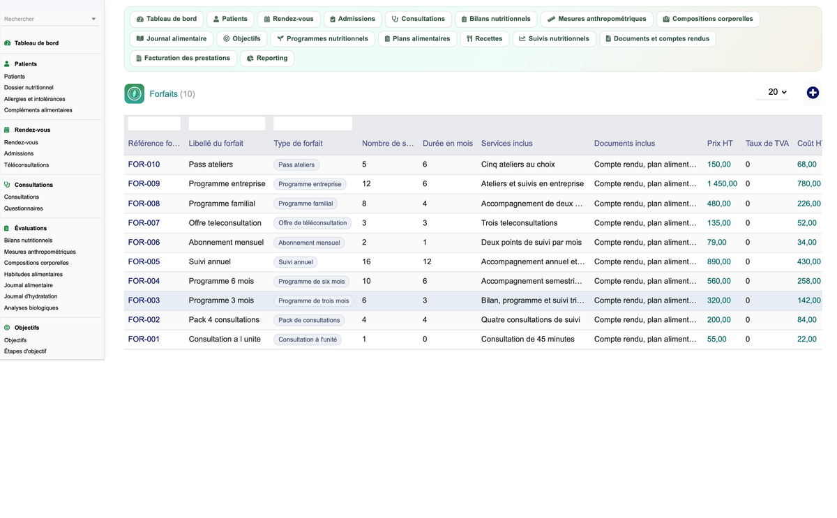 DoliResources - Dolibarr - 42_forfaits