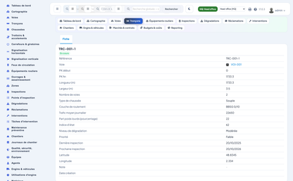 Advanced Road & Street Asset Management for Dolibarr
