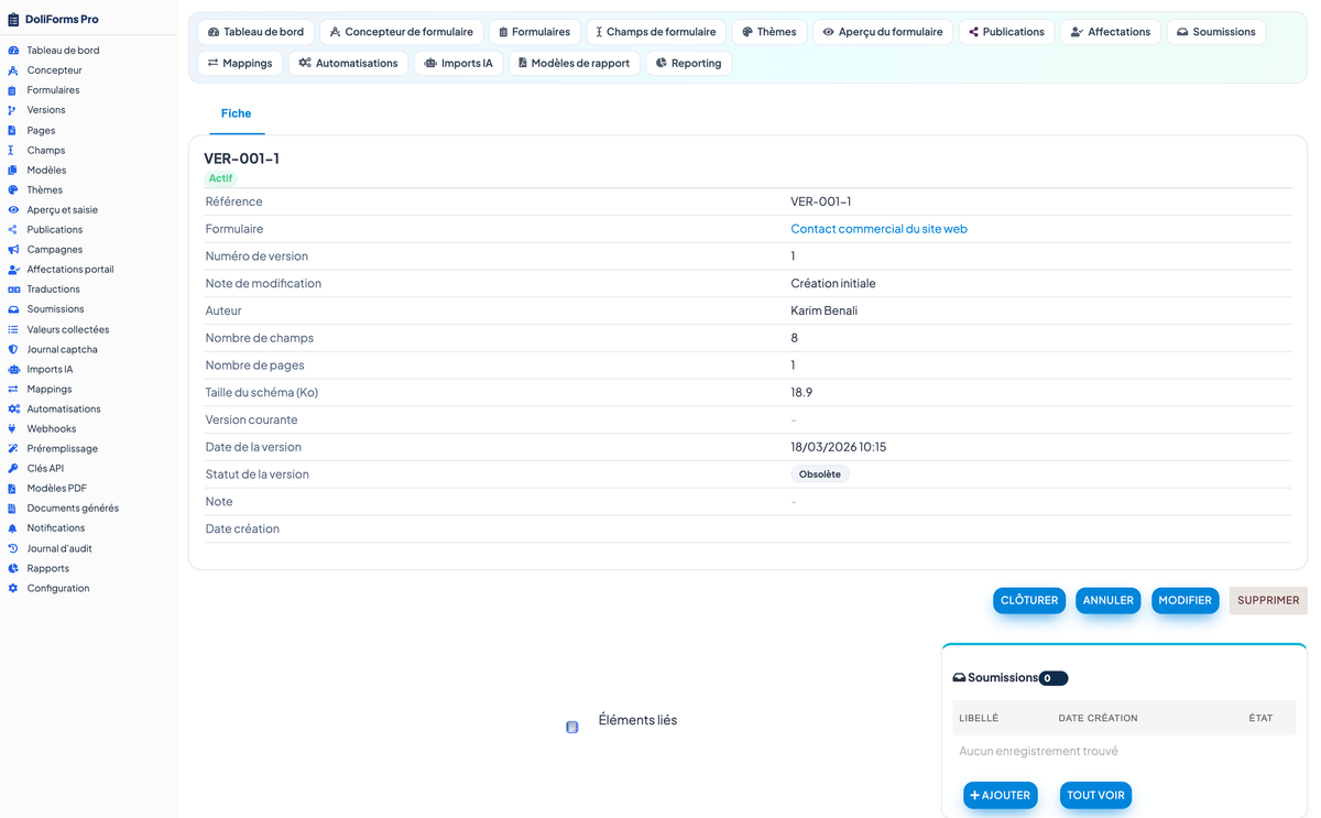 DoliForms Pro Dolibarr