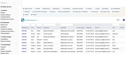 DoliResources - Dolibarr - 43_kinesitherapeutes