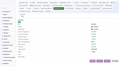 HR Offboarding Management - Dolibarr