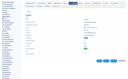 Real Estate Asset Management - Dolibarr