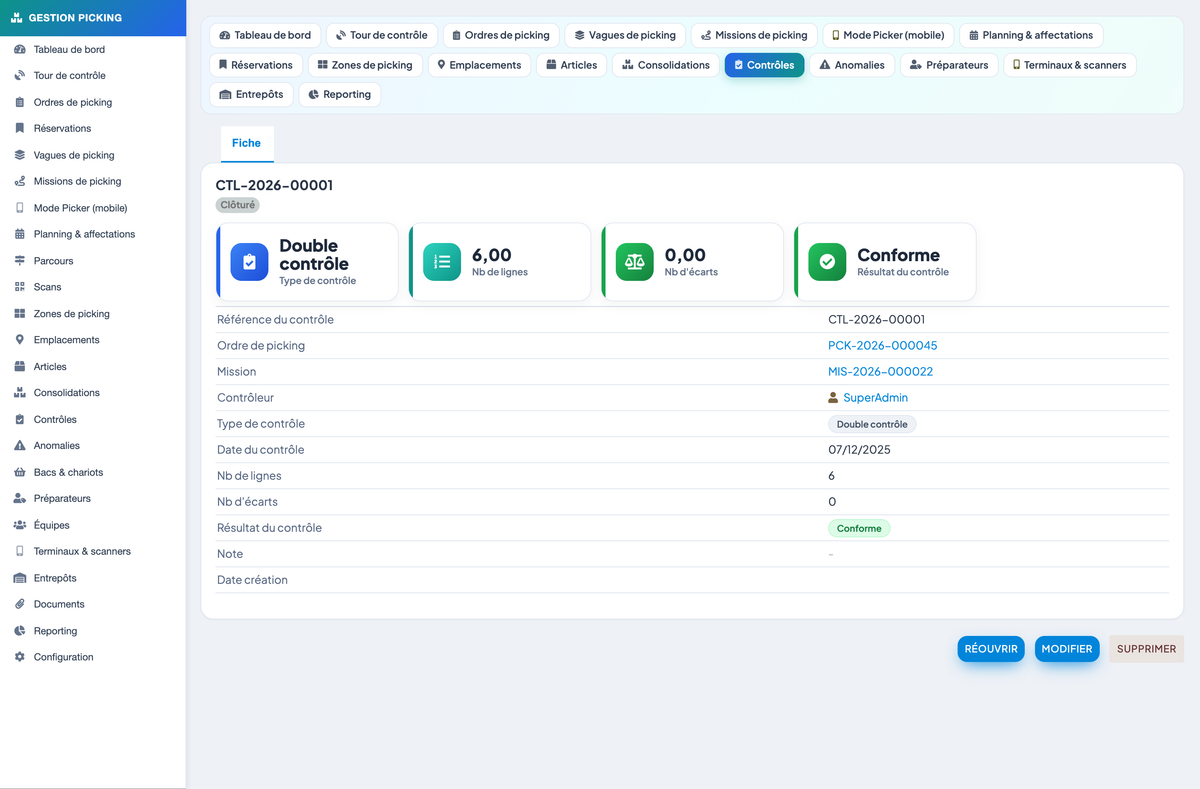 Picking Management - Dolibarr