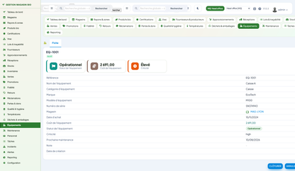 Organic Store Management for Dolibarr