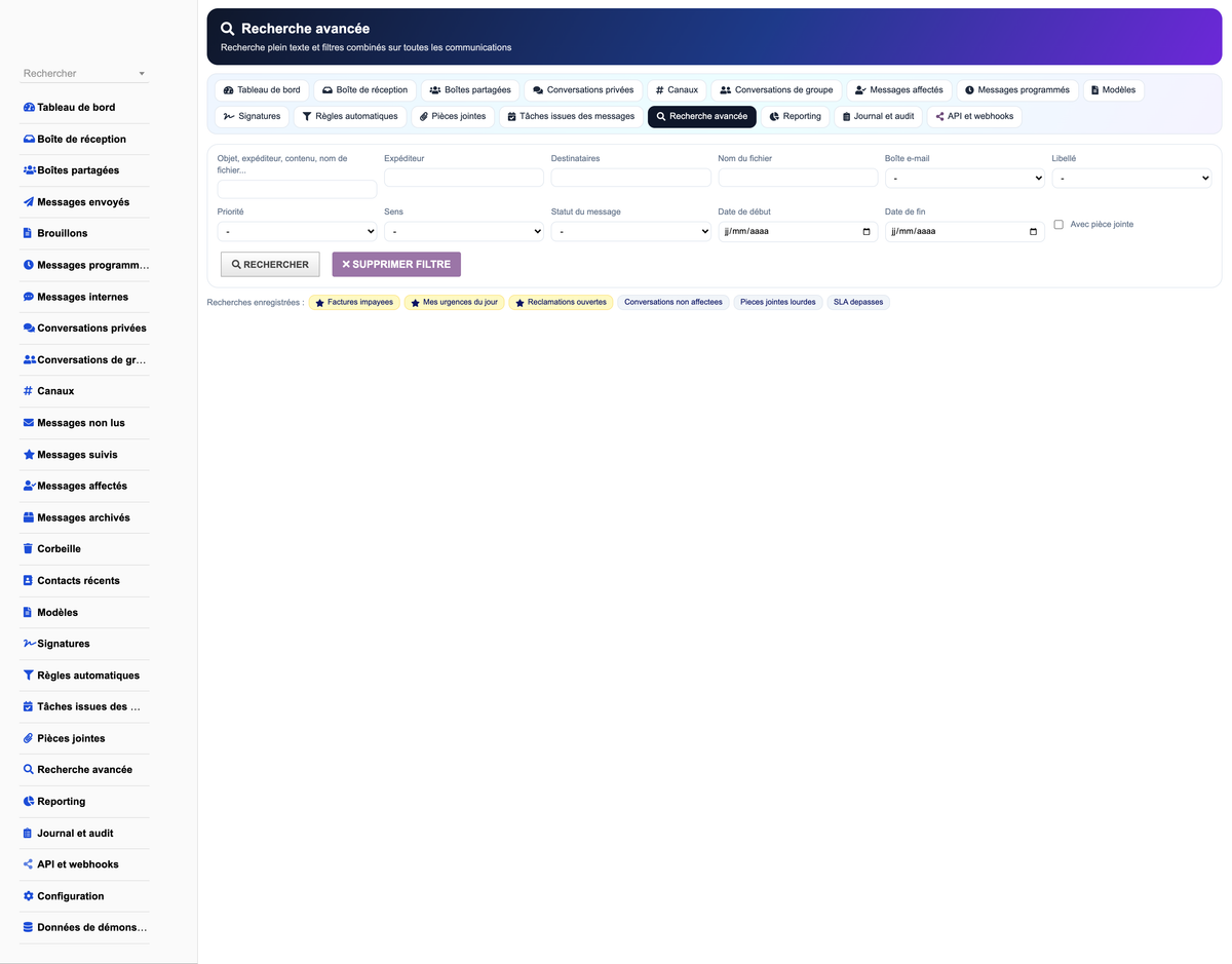 MESSAGING MANAGEMENT - Dolibarr