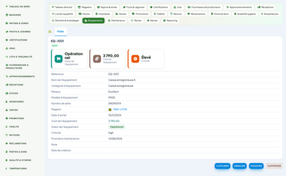 Greengrocer & Fruit-and-Vegetable Management - Dolibarr