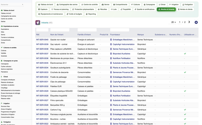 DoliResources - Dolibarr - 46_stocks_intrants