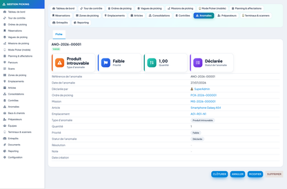 Picking Management - Dolibarr