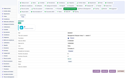HR Performance Evaluation Management - Dolibarr