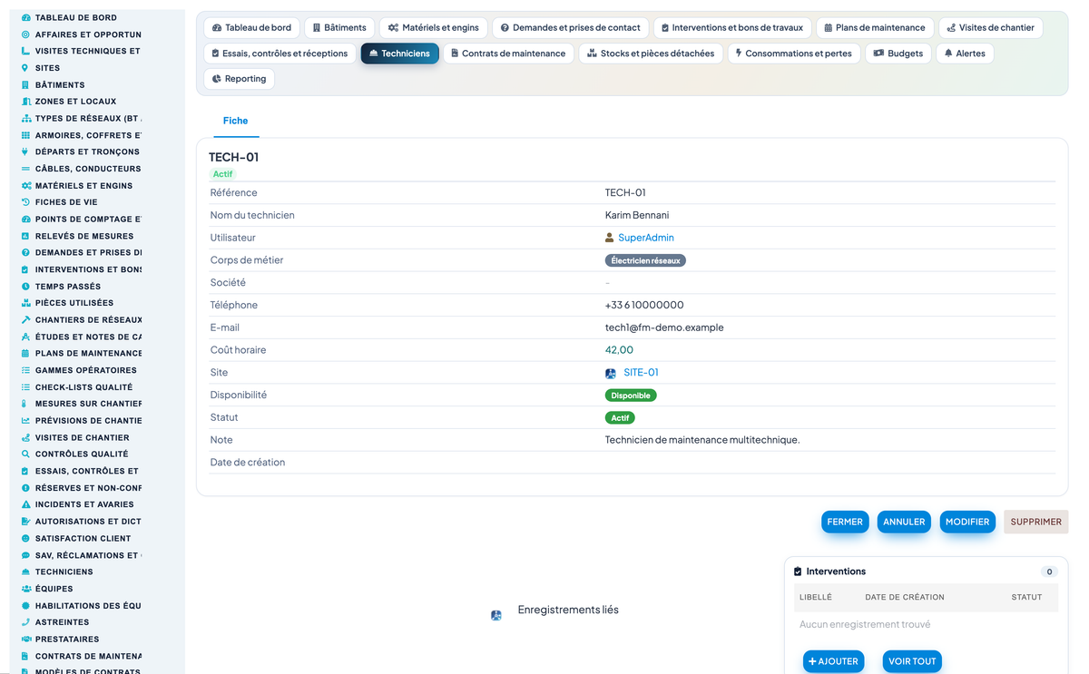 Dry Networks Management — Advanced - Dolibarr