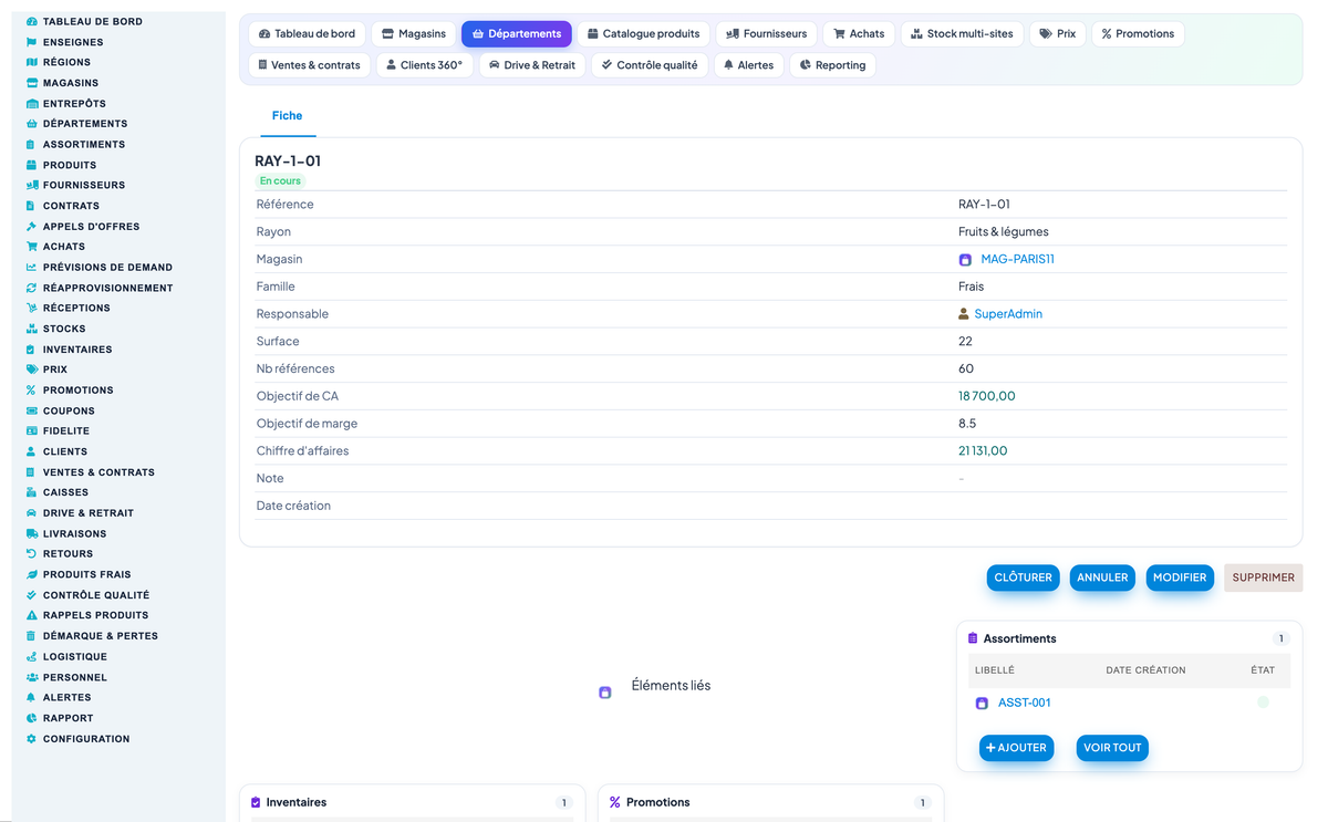 Grocery, Convenience-Store, Supermarket & Hypermarket Retail Management for Dolibarr