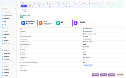 Advanced Cross-Docking Management - Dolibarr