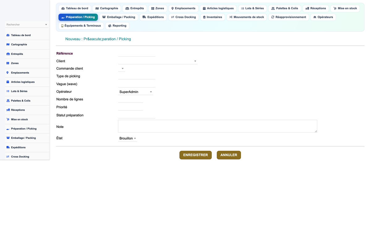 Order Preparation Management - Dolibarr