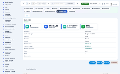 Advanced Road & Street Asset Management for Dolibarr