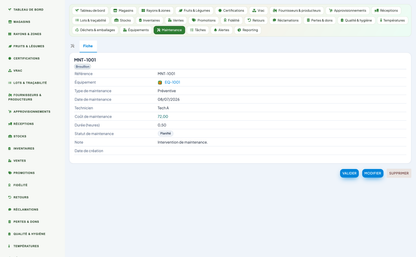 Greengrocer & Fruit-and-Vegetable Management - Dolibarr
