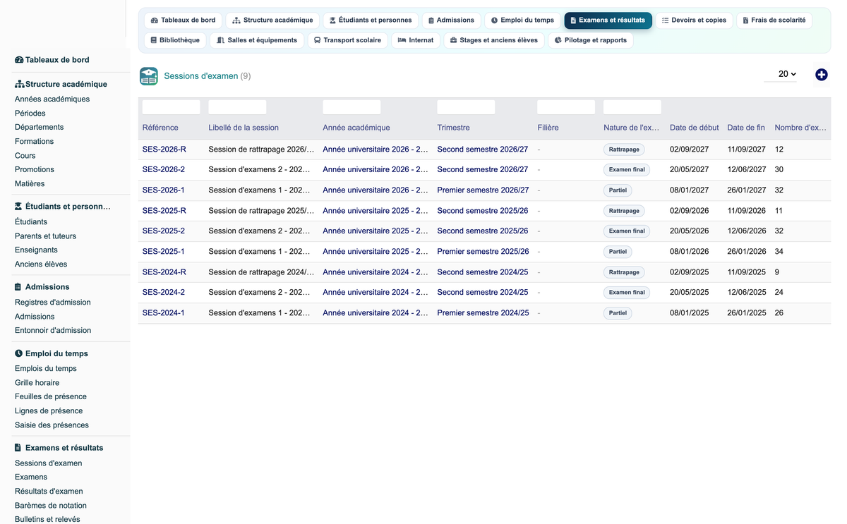 Education ERP Pro — school management for Dolibarr