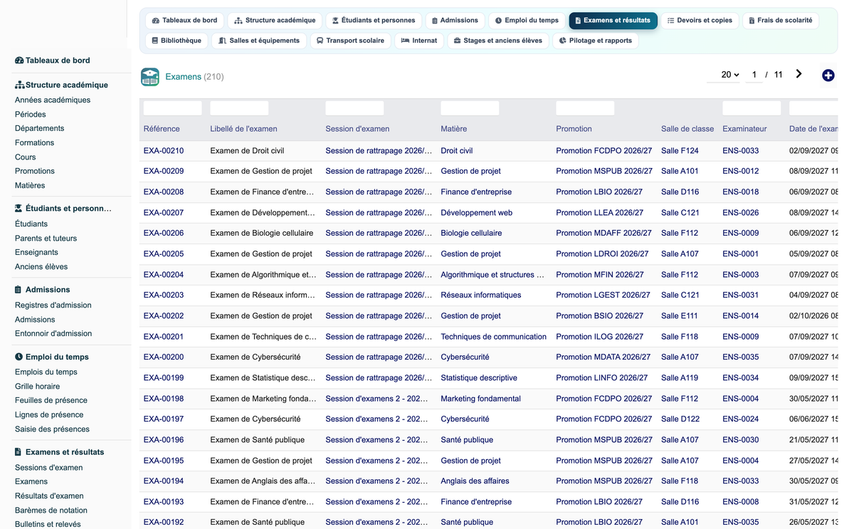 Education ERP Pro — school management for Dolibarr