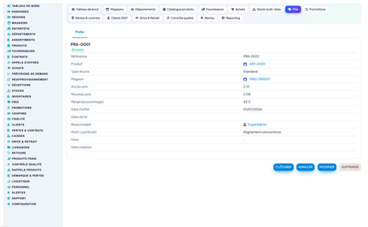 Grocery, Convenience-Store, Supermarket & Hypermarket Retail Management for Dolibarr