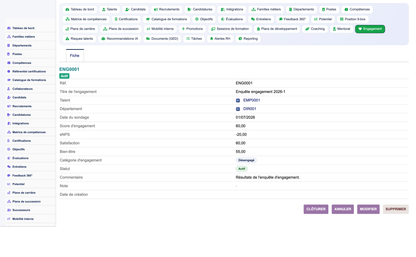 HR Performance Evaluation Management - Dolibarr