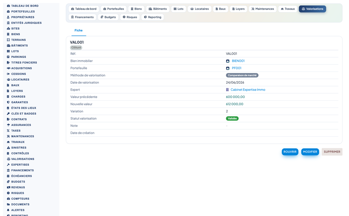 Real Estate Asset Management - Dolibarr