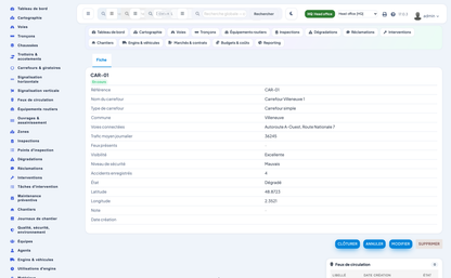 Advanced Road & Street Asset Management for Dolibarr