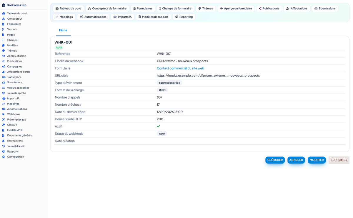 DoliForms Pro Dolibarr