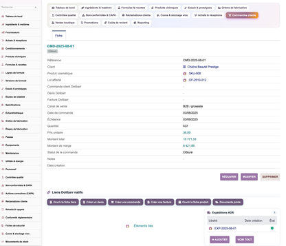 A complete Cosmetics ERP module for Dolibarr