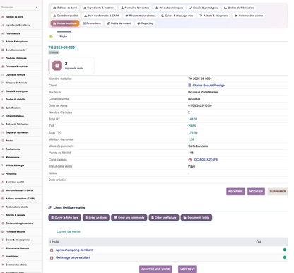 A complete Cosmetics ERP module for Dolibarr