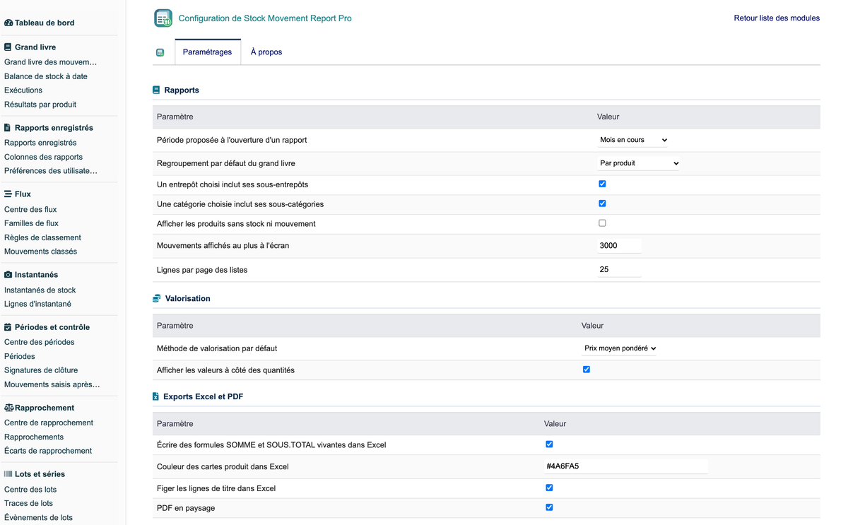 Stock Movement Report Pro